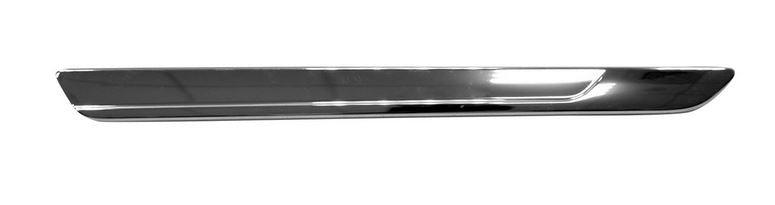Moulure de pare-chocs arrière côté passager pour Ford Explorer Limited 2018-2019, finition nickel satiné, FO1147104