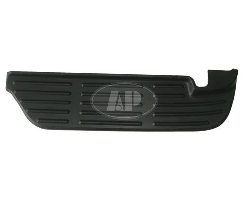 1999-2007 Ford F550 Bumper Rear Upper Step Pad Black Passenger Side