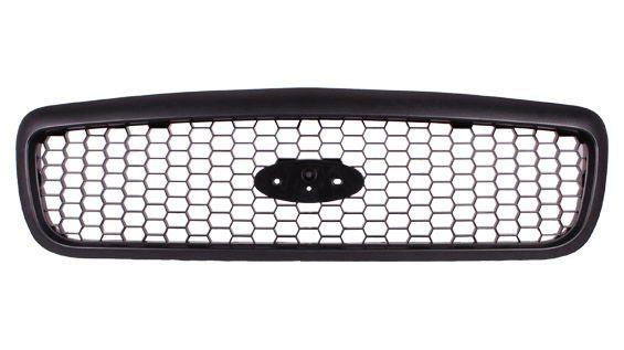Calandre Ford Crown Victoria 2001-2011, motif nid d'abeille noir, FO1200388