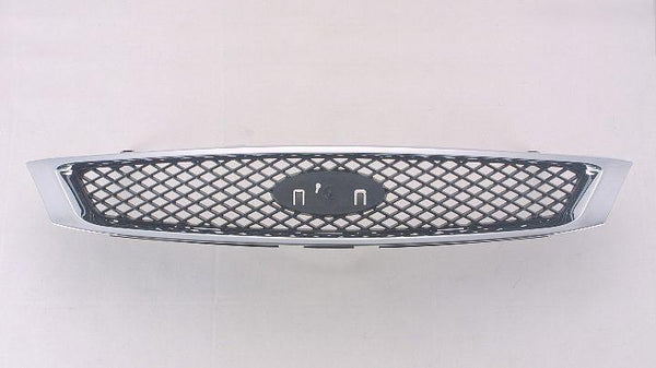 2005-2007 Ford Focus Grille Chrome/Black