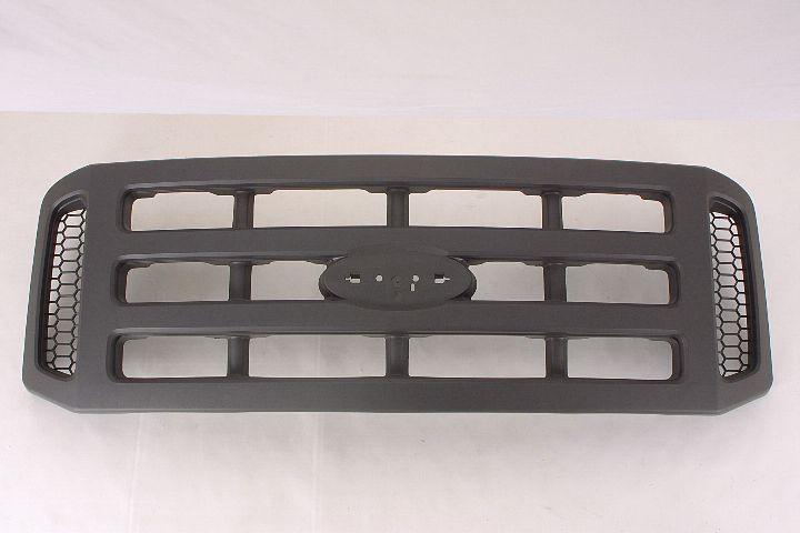 Calandre Ford F250 2005 sans ensemble chromé, modèle XL, gris foncé, FO1200471