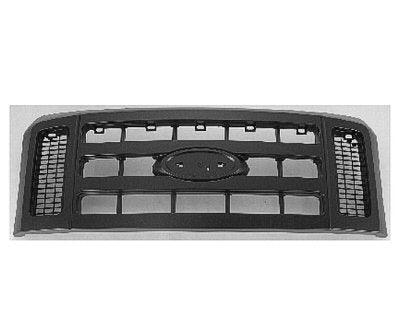 Calandre Ford F250 2008-2010 Noir texturé, modèle XL, FO1200497