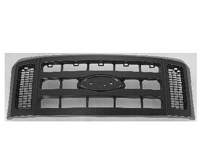 2008-2010 Ford F350 Grille Textured Black Xl Model