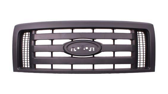 Calandre avant texturée Ford F150 XL 2009-2012, 3 barres texturées, FO1200510