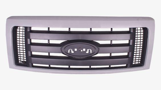 Calandre avant peinte à 3 barres texturées pour Ford F150 2009-2012 STX FX4, référence FO1200512