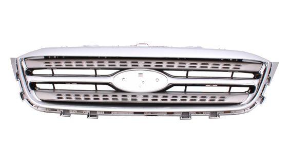 Calandre Ford Taurus 2010-2012 grise avec moulure chromée, FO1200525