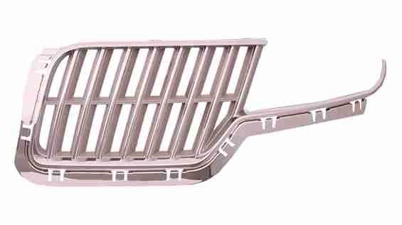 Calandre chromée gris argenté côté conducteur pour Lincoln MKZ 2010-2012 (sans version Sport), FO1200544