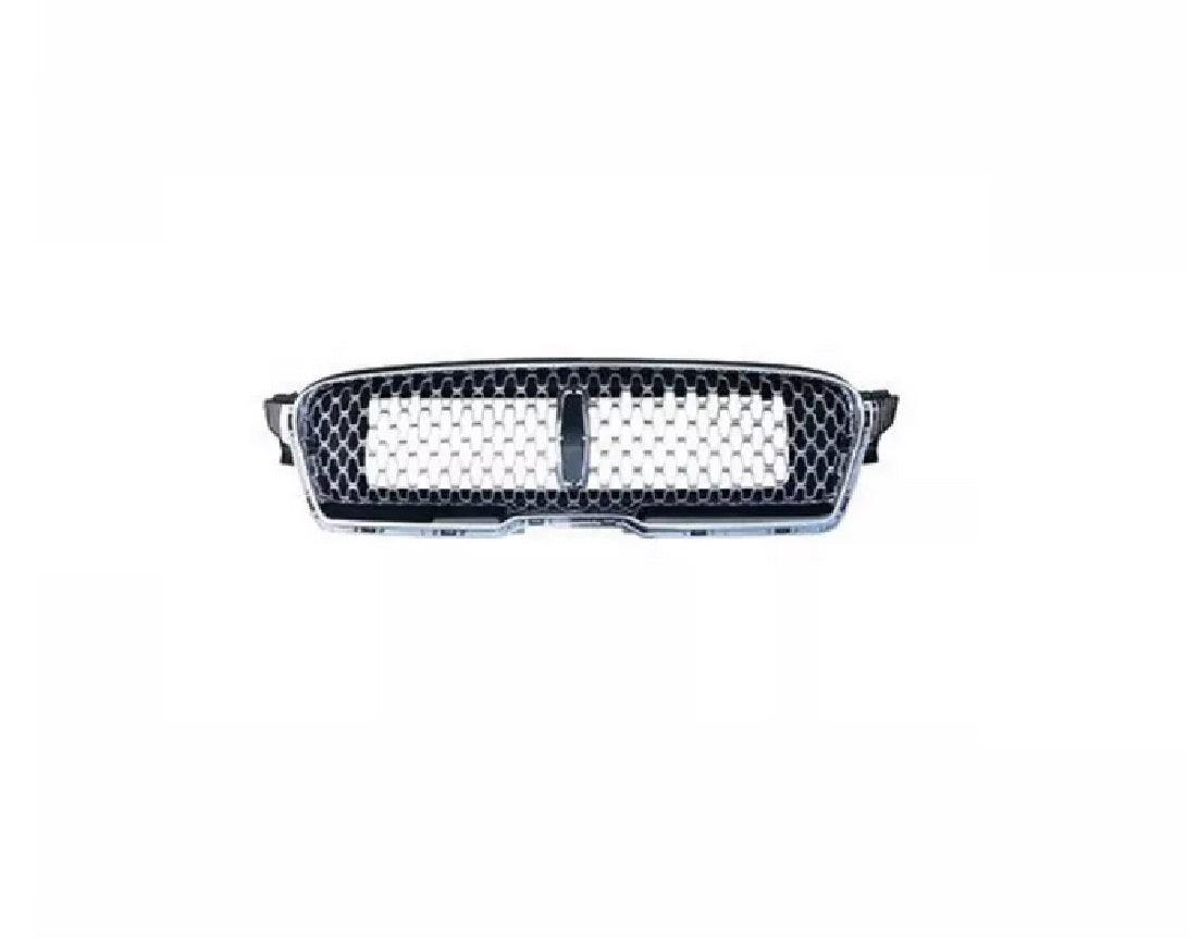 Calandre en aluminium satiné pour Lincoln MKZ 2017-2020 avec support d'emblème avant satiné, FO1200613