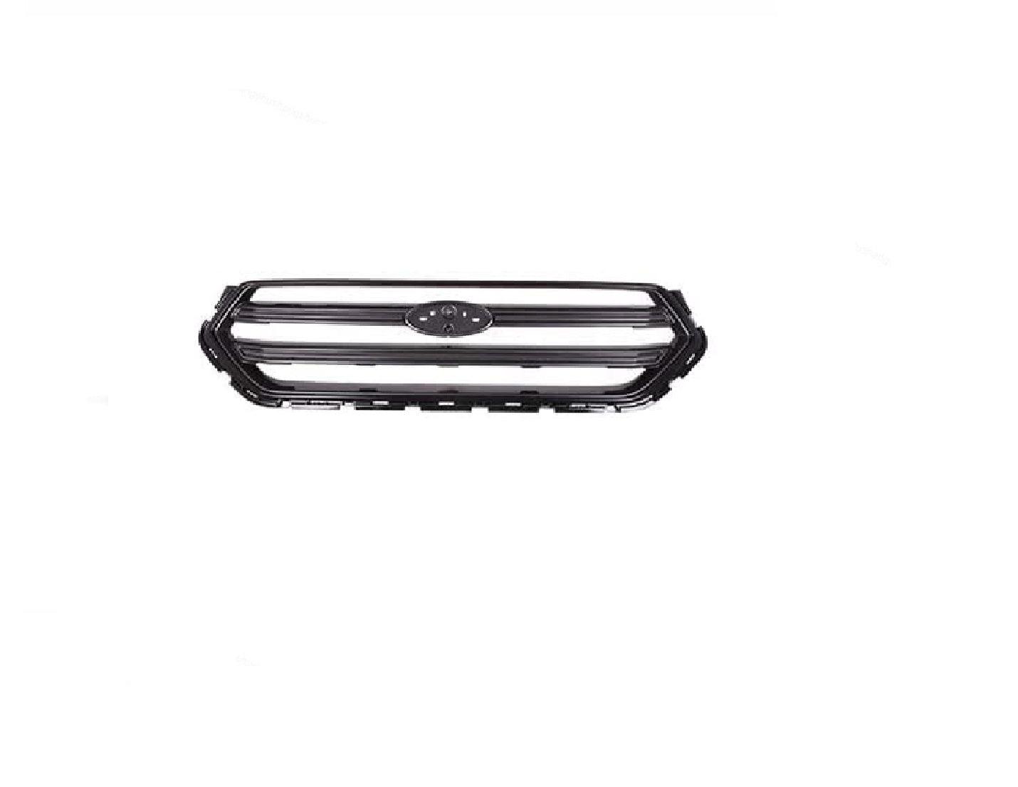 Calandre Ford Escape 2019 noir brillant avec garniture gris foncé, modèle avec ensemble sport, FO1200622