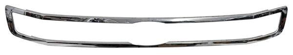 Moulure de calandre extérieure centrale avant pour Ford Expedition 2018-2021, finition aluminium satiné, modèle Platinum Edition, FO1202108