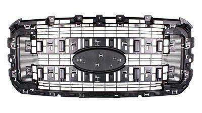 2011-2016 Ford F450 Grille Upper Matte-Dk Gray (Inner Grille)