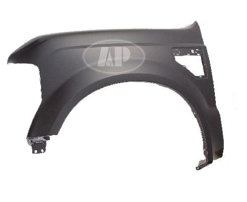2008-2010 Ford F350 Fender Front Driver Side Without Wheel Moulding Hole