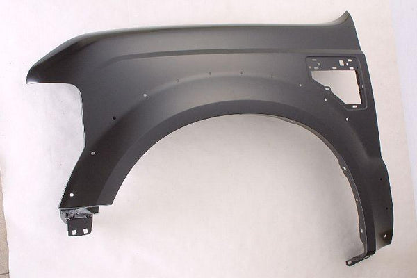 2008-2010 Ford F450 Fender Front Driver Side With Wheel Mldg Hole Capa