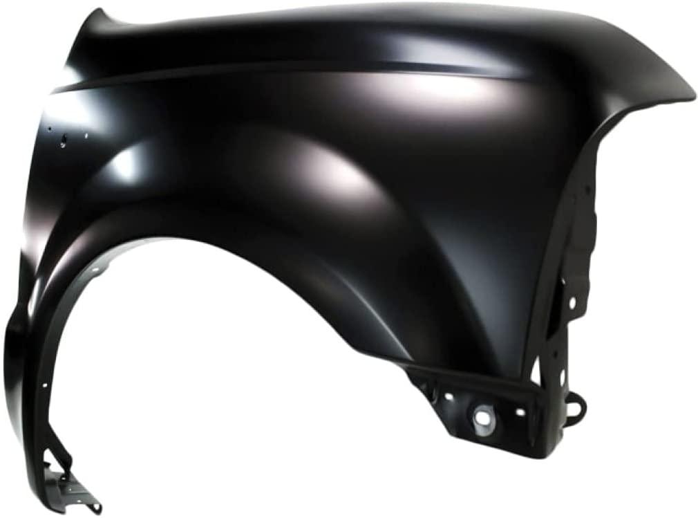 Aile avant côté passager Ford Excursion 2000-2005 sans moulure de passage de roue, FO1241208C