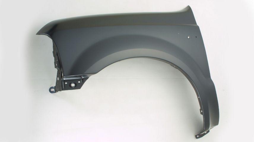 Aile avant côté passager Ford F550 1999-2004 sans moulure d'ouverture de roue, FO1241208