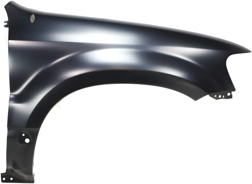 Aile avant côté passager Ford Escape Hybrid 2005-2007 sans moulure, FO1241219