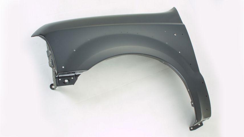 Aile avant côté passager Ford F450 2005-2007 avec moulure, FO1241236