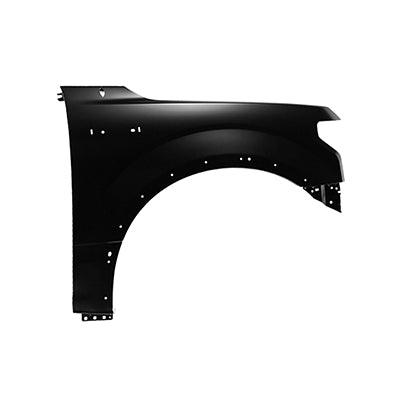 2015-2019 Ford F150 Fender Front Passenger Side With Wheel Molding Hole Aluminum