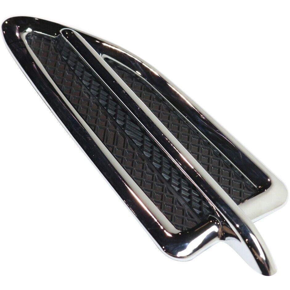 Insert d'aile avant côté passager Ford Escape 2013-2014 Chrome/Noir Date de production jusqu'au 25/02/2014, FO1267100