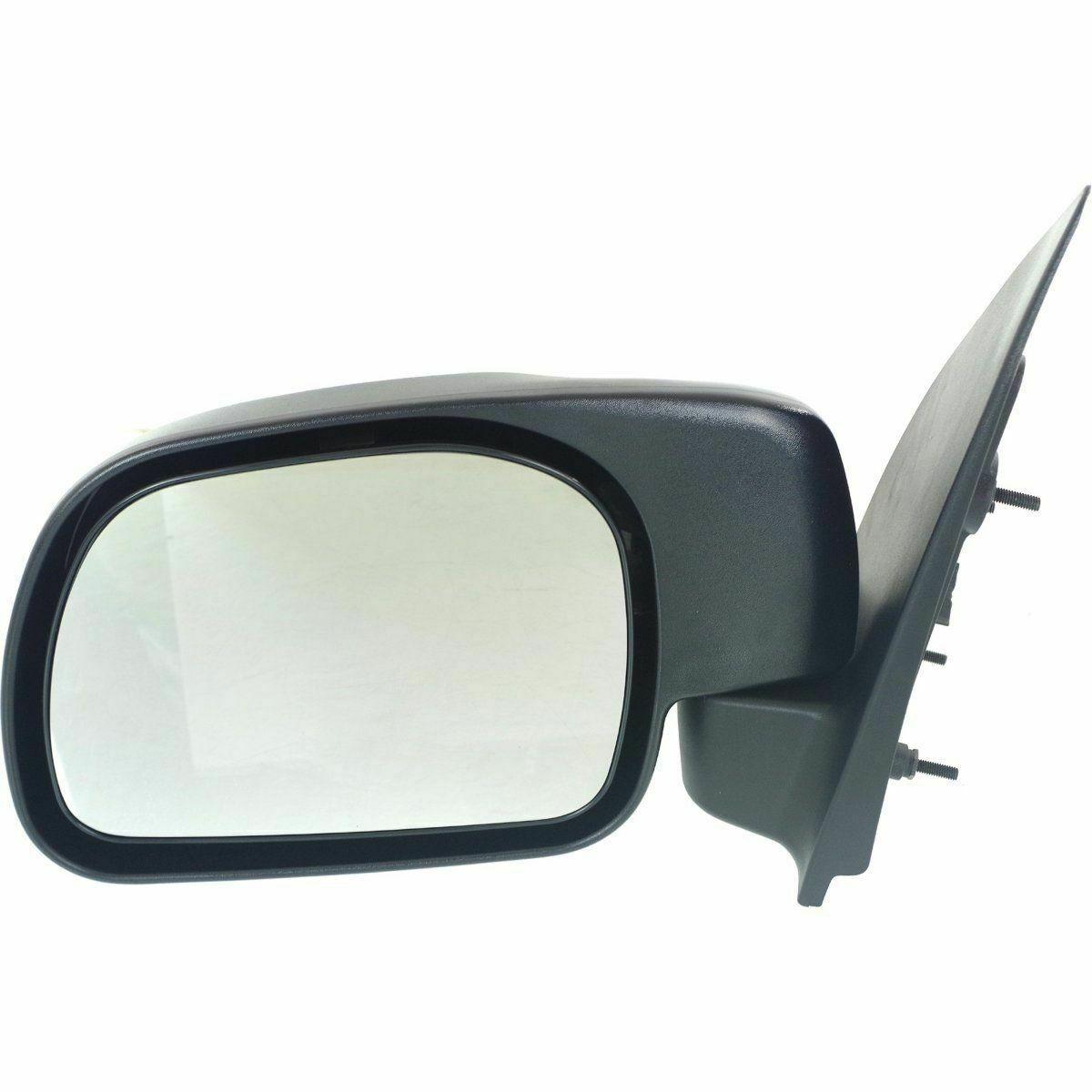 Rétroviseur extérieur côté conducteur pour Ford F250 (1999-2016), boîte manuelle, finition texturée, référence FO1320209