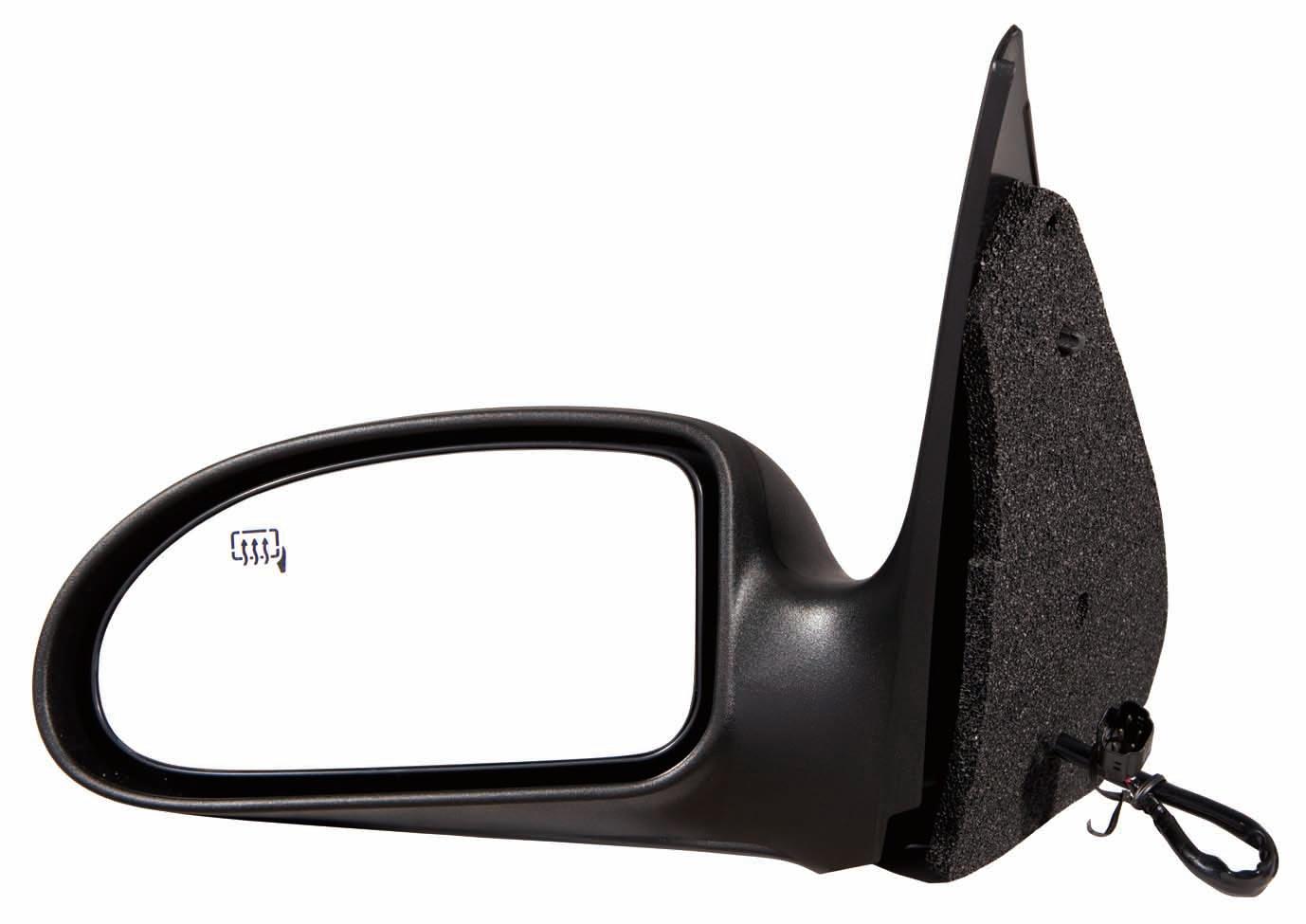 Rétroviseur extérieur côté conducteur pour Ford Focus 2003-2007, électrique, chauffant, non rabattable, texturé (sauf SVT), FO1320228