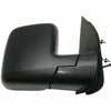 2002-2007 Ford Econoline Mirror Driver Side Power Textured With Dual Glass