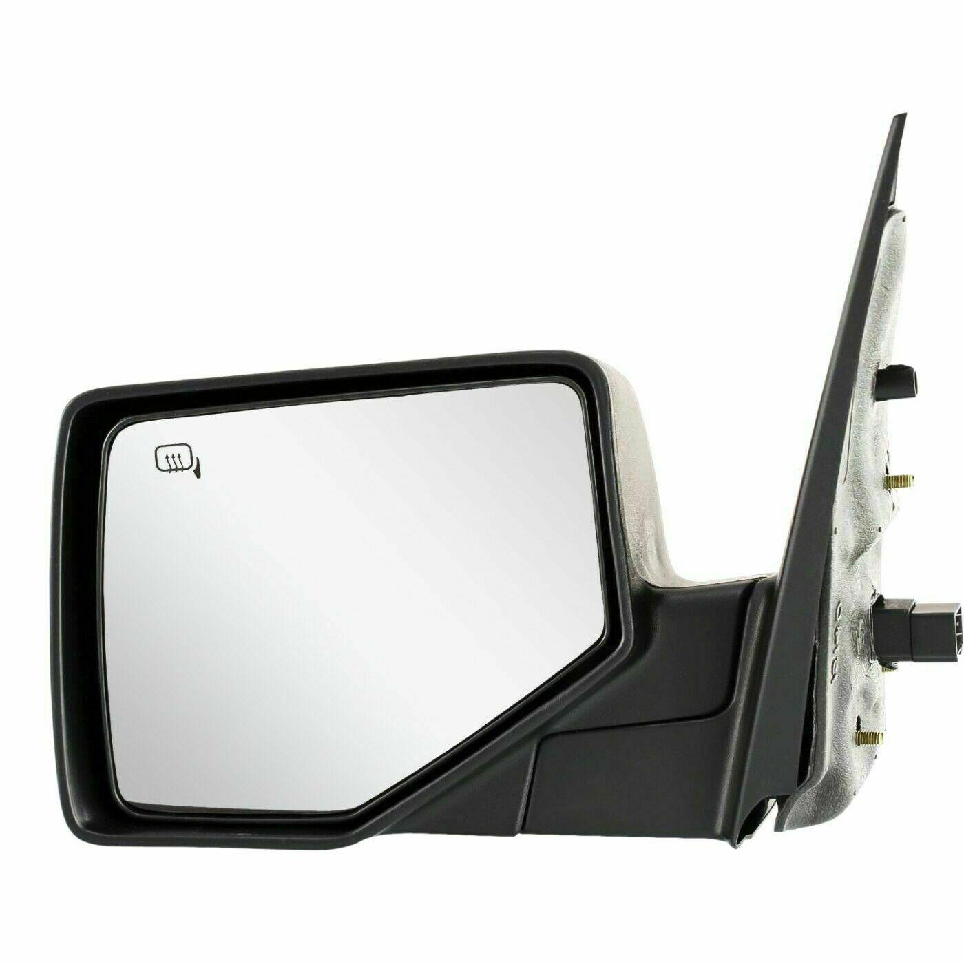 Rétroviseur extérieur côté conducteur pour Ford Explorer Sport Trac 2007-2010, électrique, texturé et chauffant, avec éclairage de seuil, FO1320270