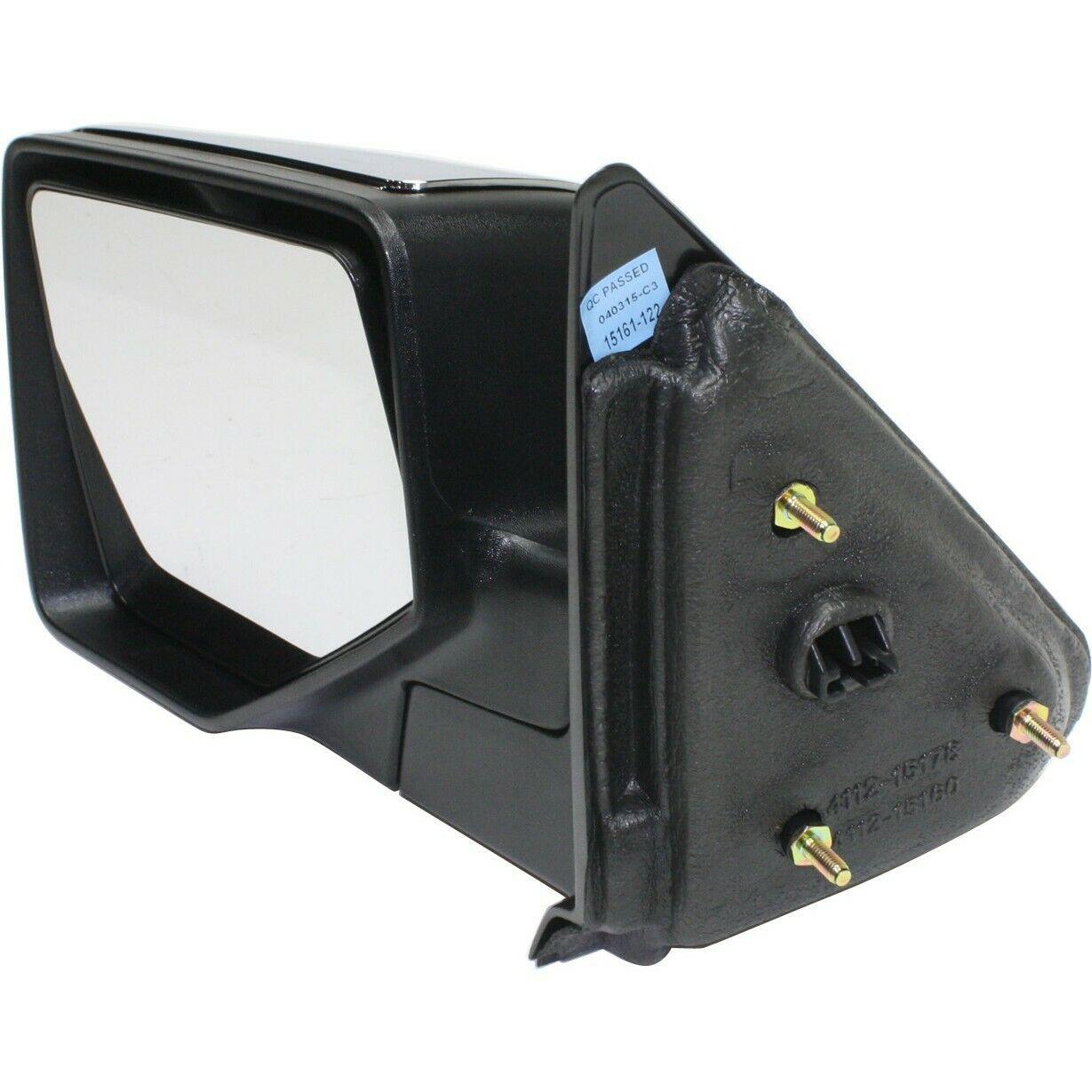 Rétroviseur extérieur côté conducteur pour Ford Ranger 2006-2008, boîte manuelle, finition chromée, référence FO1320315