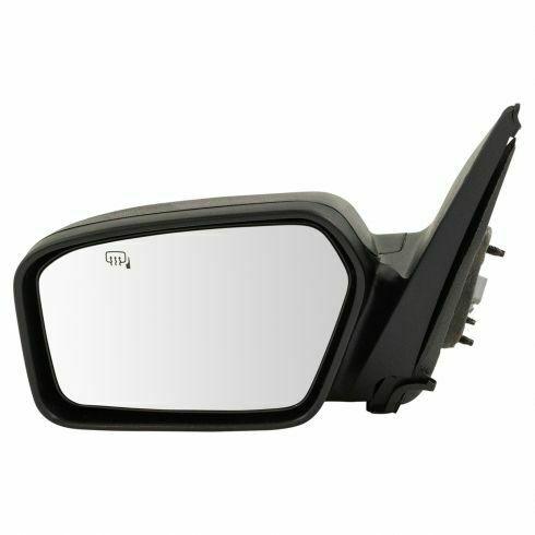 2006-2010 Mercury Milan Mirror Driver Side Power Heated Textured With Puddle Lamp Non-Folding