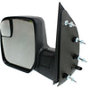 2010-2014 Ford Econoline Mirror Driver Side Power Textured Sail Type