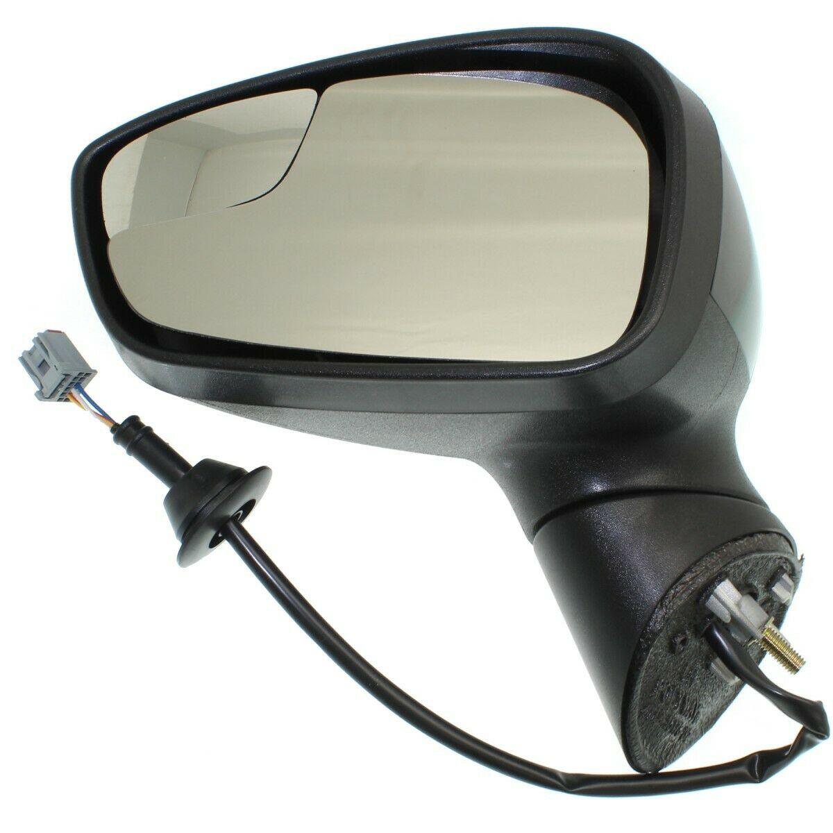 Rétroviseur extérieur côté conducteur pour Ford Fiesta Hatchback 2011-2019, électrique, avec surveillance d'angle mort, sans dégivrage, FO1320458