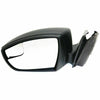 2012-2014 Ford Focus Mirror Driver Side Power Textured With Blind Spot Fits 12-14 S Model/2012 Se Model Sedan