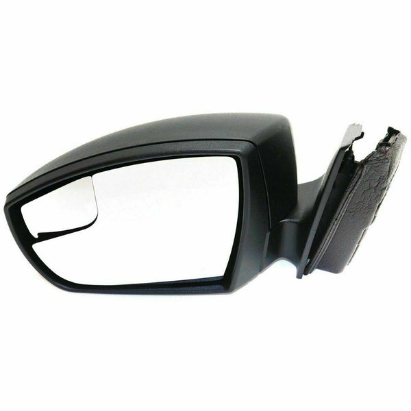 2012-2014 Ford Focus Mirror Driver Side Power Textured With Blind Spot Fits 12-14 S Model/2012 Se Model Sedan