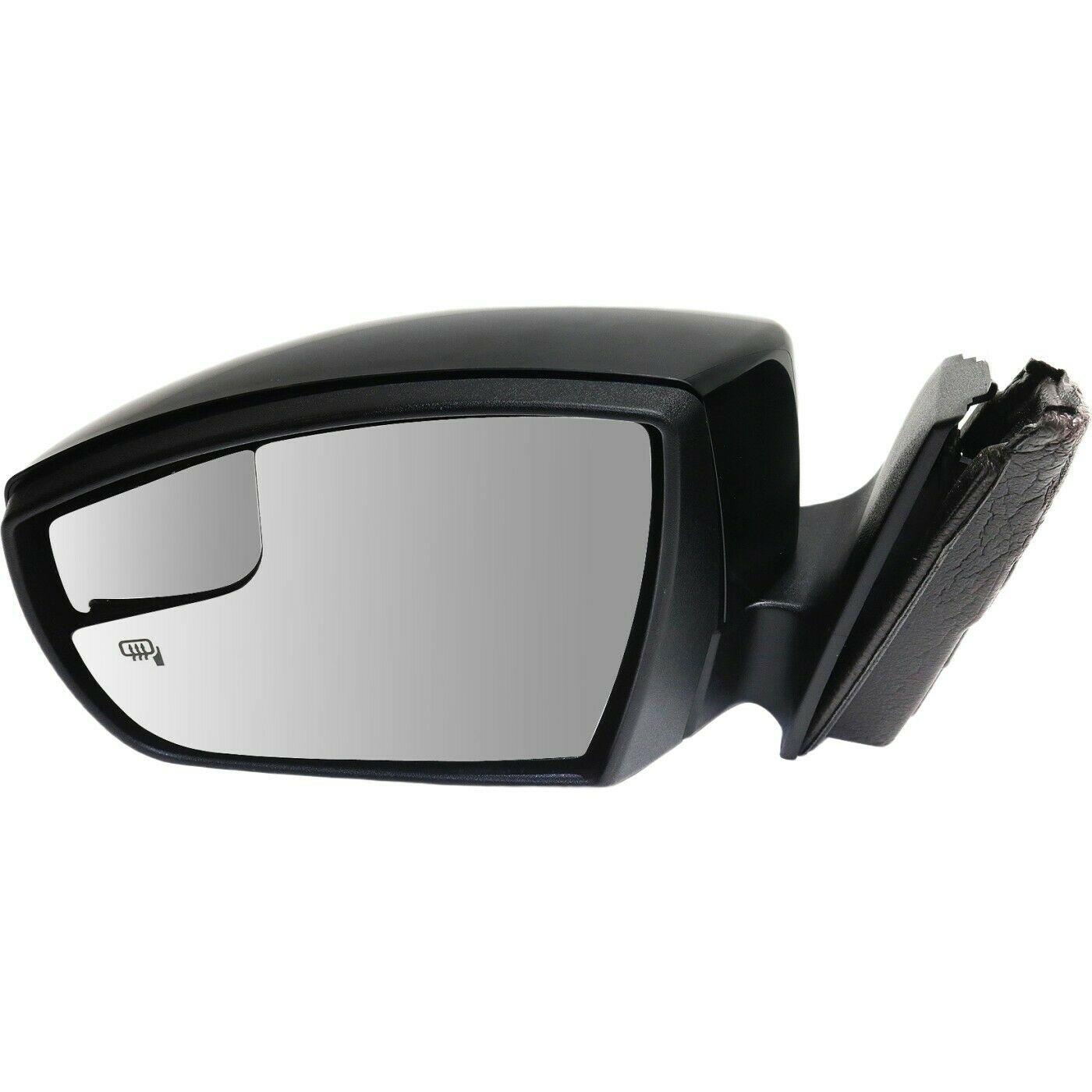 Rétroviseur extérieur côté conducteur pour Ford Focus 2012-2014, électrique et chauffant, avec clignotant, éclairage d'angle mort et éclairage de bas de porte. Compatible avec le modèle Titanium/électrique (réf. 45274), référence FO1320464.