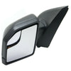 2015-2018 Ford F150 Mirror Driver Side Manual Standard Type Flat Glass With Blind Spot Textured