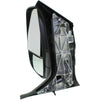 2015-2019 Ford Transit T-350Hd Passngr Mirror Driver Side Manual Textured With Short Arm With Medium/High Roof