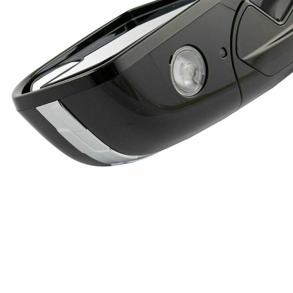 2019-2020 Ford Expedition Mirror Driver Side Power Heated Without Signal/Blind Spot Black Smooth