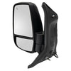 2020 Ford Transit T-350 Crew Mirror Driver Side Power Textured Short Arm 12 Pin Connector With Signal For Low Roof