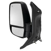 2020 Ford Transit T-150 Wagon Mirror Driver Side Power Textured Short Arm 12 Pin Connector With Signal For Low Roof
