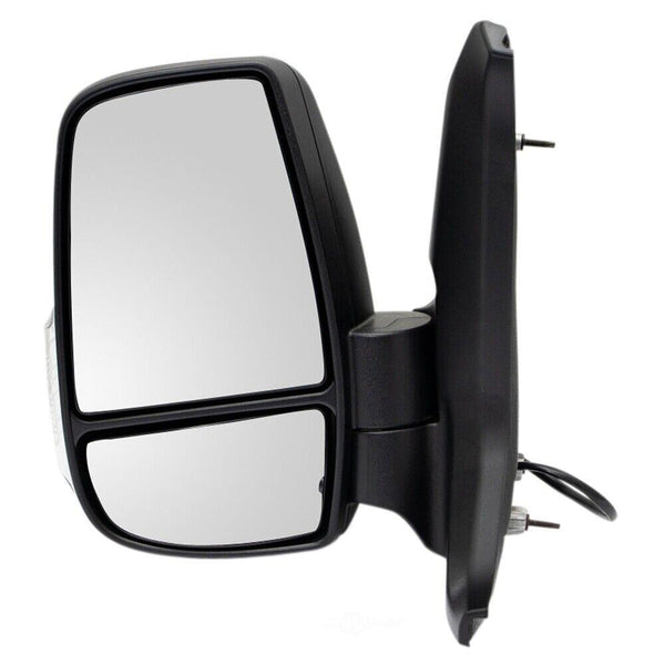 2020 Ford Transit T-250 Crew Mirror Driver Side Power Textured Short Arm 12 Pin Connector With Signal For Low Roof