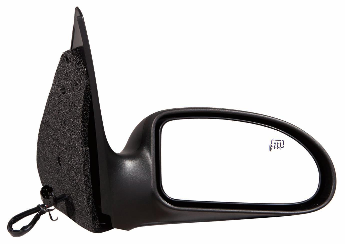 Rétroviseur extérieur côté passager pour Ford Focus 2003-2007, électrique, chauffant, non rabattable, texturé, FO1321228