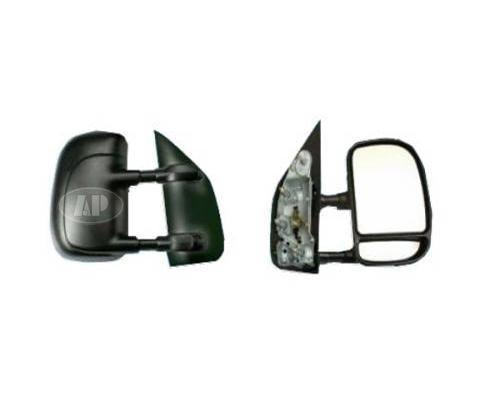 2015-2021 Ford Van E450 Mirror Passenger Side Manual Textured (Telescope Type)