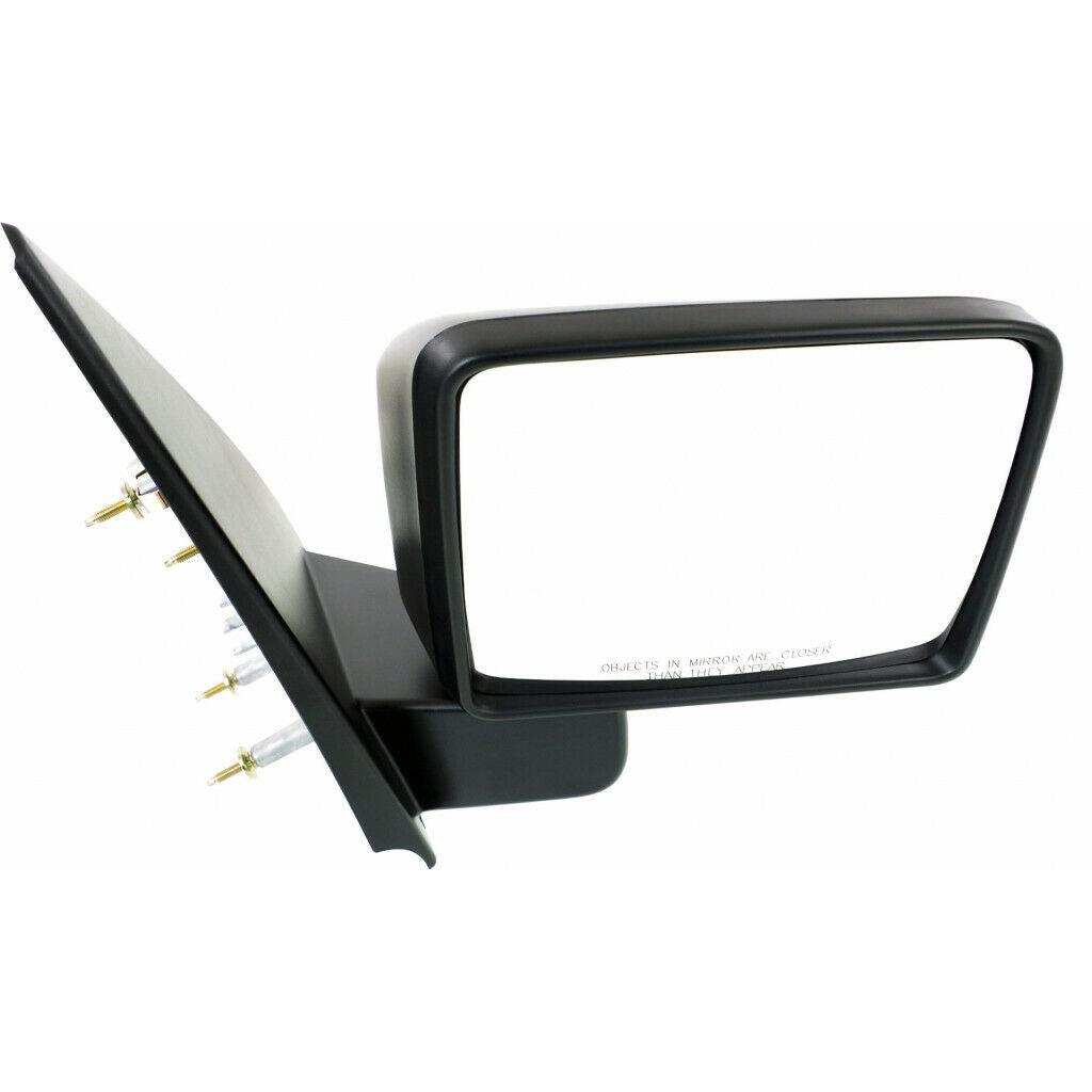 Rétroviseur extérieur côté passager pour Ford F150 2004-2008, boîte manuelle, modèle standard carré texturé, référence FO1321244
