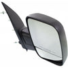 2002-2014 Ford Econoline Mirror Passenger Side Manual With Dual Glass