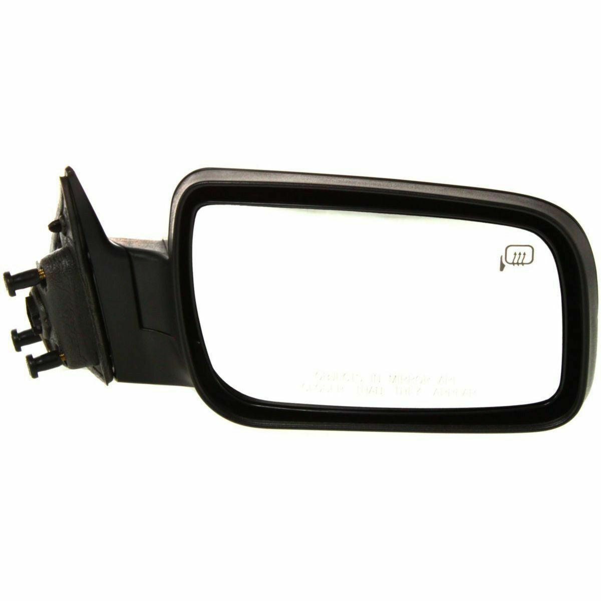 Rétroviseur extérieur côté passager Ford Taurus 2008-2009, électrique et chauffant, noir, sans mémoire, FO1321311