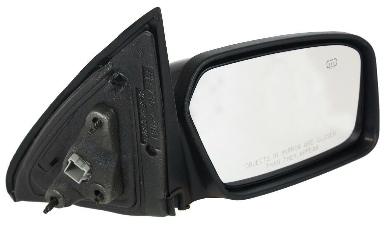 Rétroviseur extérieur côté passager pour Ford Fusion 2006-2010, électrique, chauffant, texturé, sans éclairage de seuil, FO1321326