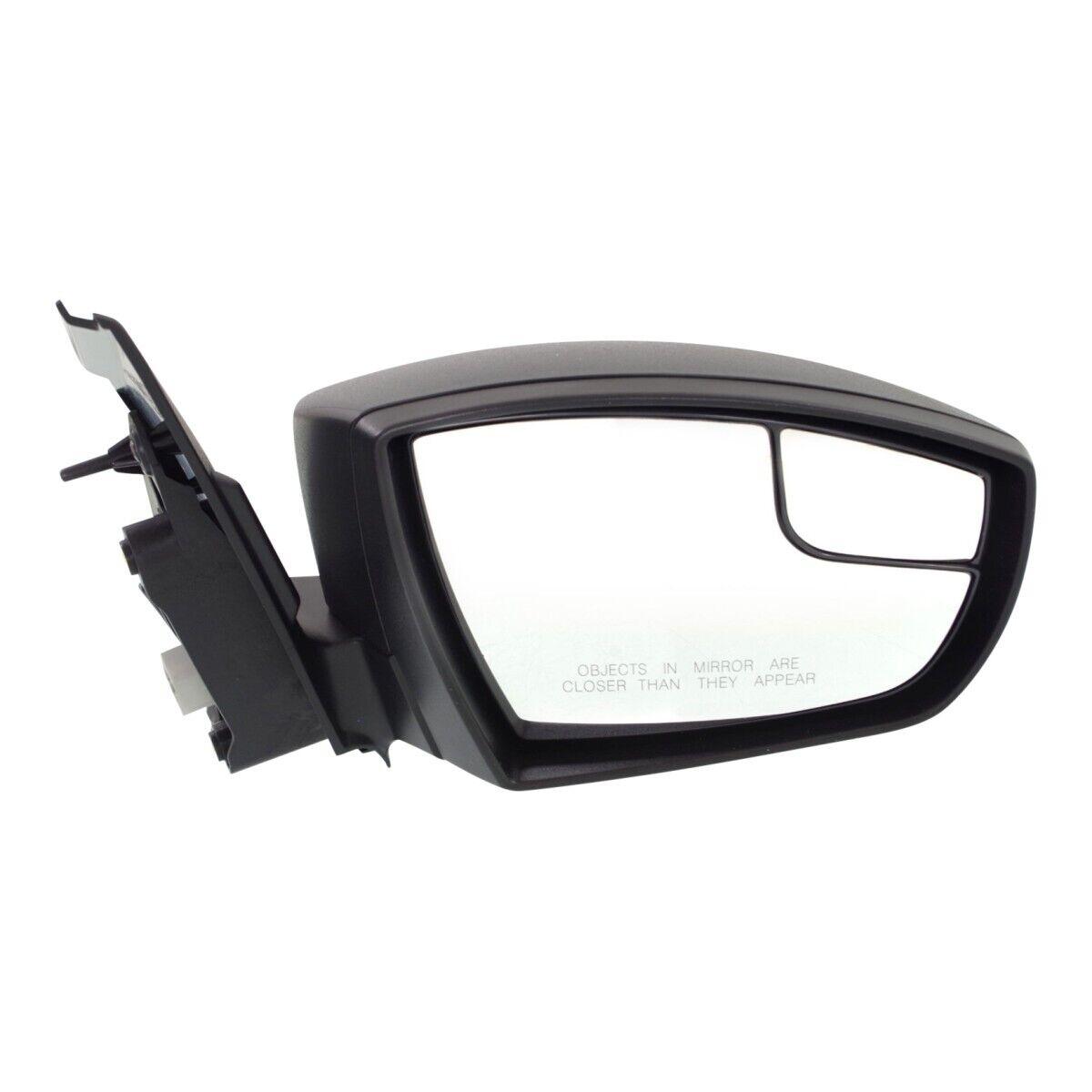 Rétroviseur extérieur côté passager pour Ford Escape 2013-2016, électrique, texturé, avec éclairage d'angle mort, sans fonction chauffante ni mémoire, FO1321434