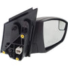2013-2016 Ford Escape Mirror Passenger Side Power Textured With Spotter Without Blind Spot/Heat/Memory