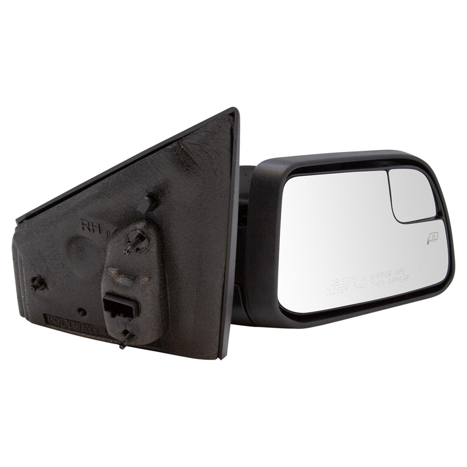 Rétroviseur extérieur côté passager Ford Edge 2011-2014, réglage électrique avec mémoire et surveillance d'angle mort, sans clignotant ni éclairage de bas de porte, FO1321456