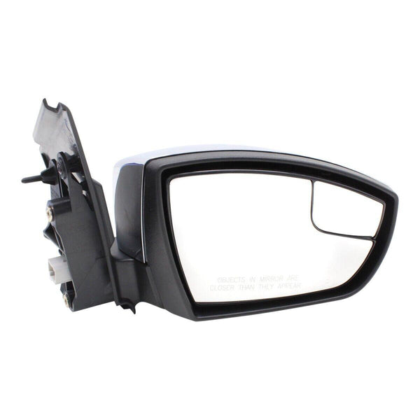 2013-2016 Ford Escape Mirror Passenger Side Power With Chrome Cap With Blind Spot Without Heat/Signal